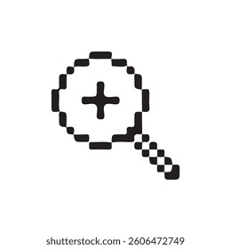 Search icon. Click icon. Mouse click cursor. Vector illustration Eps 10