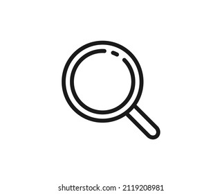 Concepto de icono de búsqueda. Pictograma de infarto único editable de primera calidad perfecto para logotipos, aplicaciones móviles, tiendas en línea y sitios web. Símbolo vector aislado en fondo blanco. 