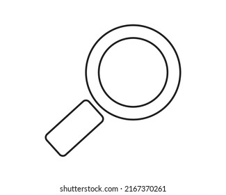 Search icon creative design vector template