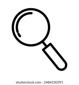search icon design in filled and outlined style