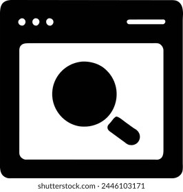 DISEÑO DE ICONOS DE BÚSQUEDA , RECURSO GRÁFICO