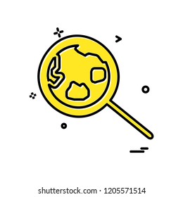 Search icon design vector
