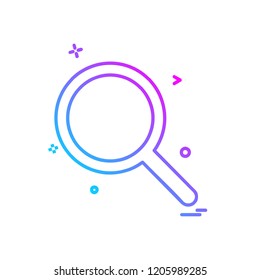 Search icon design vector