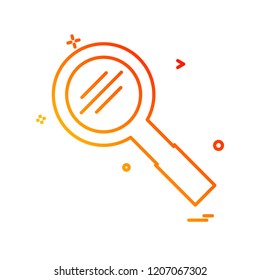 Search icon design vector