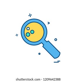 Search icon design vector