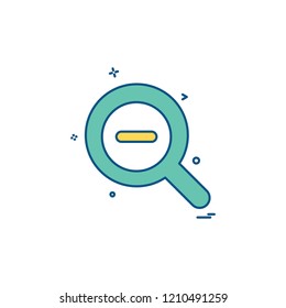 Search icon design vector 