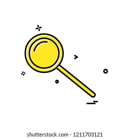 Search icon design vector