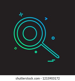 Search icon design vector