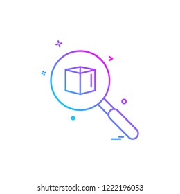 Search icon design vector