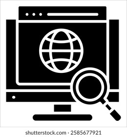 Search Icon Element For Design