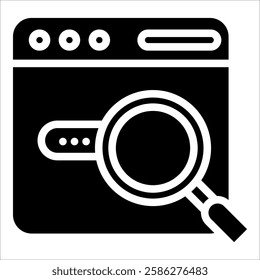 Search Icon Element For Design