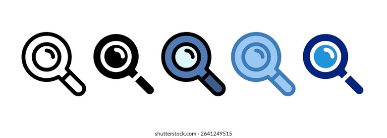 Search Icon Element For Design