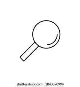 search icon element of e-commerce icon for mobile concept and web apps. Thin line search icon can be used for web and mobile. Premium icon on white background