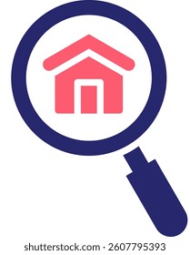 Search Icon Fill Vector Illustration
