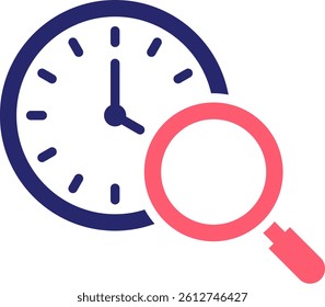 Search Icon Fill Vector Illustration