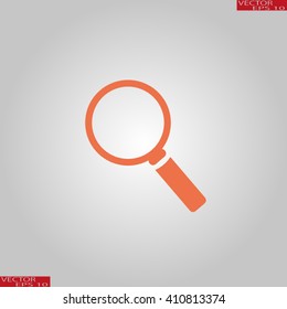 search icon find vector illustration flat web art drawing