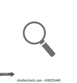 search icon find vector illustration flat web art drawing