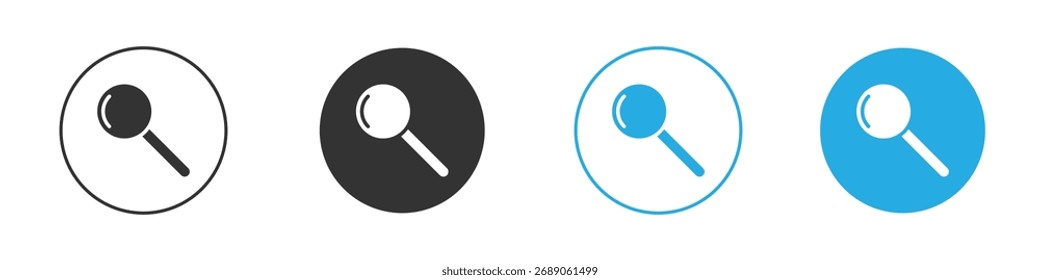 Search icon. Graphic icon design template