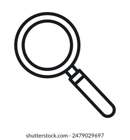 Search Icon Ideal for Web Browsing and Application Search Features