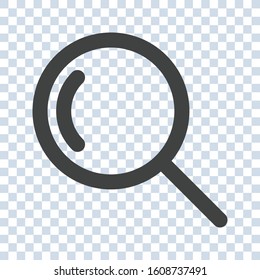 Search icon illustration isolated vector sign symbol on white background