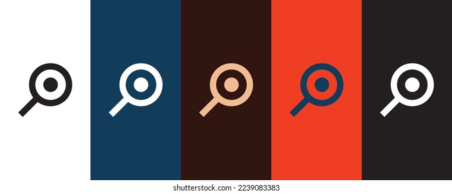 Search icon illustration isolated vector sign symbol