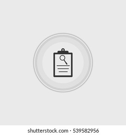 Search icon illustration isolated vector sign symbol