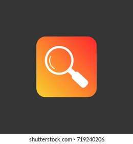Search icon illustration isolated vector sign symbol