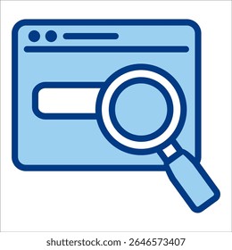 Search Icon Illustration Vector Collection