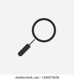 Search icon illustration,vector zoom sign symbol
