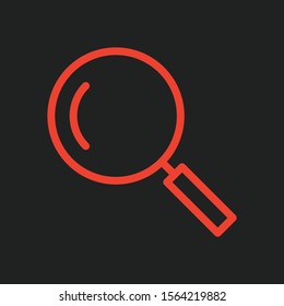 Search icon isolated on background
 