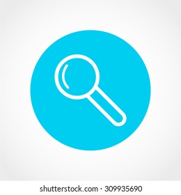 Search Icon Icon Isolated on White Background
