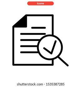 search icon isolated sign symbol vector illustration - high quality black style vector icons
