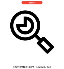 search icon isolated sign symbol vector illustration - high quality black style vector icons
