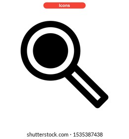 search icon isolated sign symbol vector illustration - high quality black style vector icons
