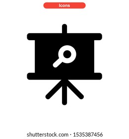 search icon isolated sign symbol vector illustration - high quality black style vector icons