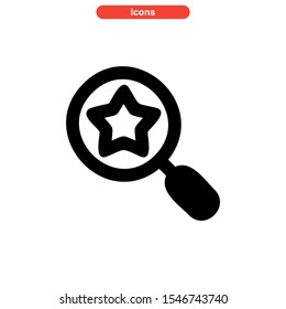 search icon isolated sign symbol vector illustration - high quality black style vector icons
