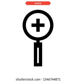 search icon isolated sign symbol vector illustration - high quality black style vector icons
