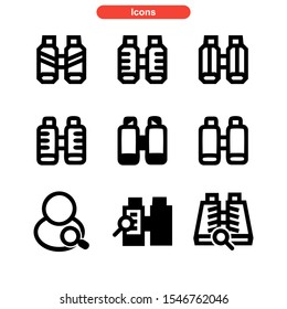 search icon isolated sign symbol vector illustration - Collection of high quality black style vector icons
