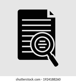 search icon isolated vector illustration