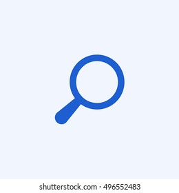 search icon, isolated, white background
