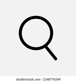 estilo de línea de icono de búsqueda para sitio web y aplicación