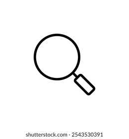 Search icon logo design. search magnifying glass sign and symbol
