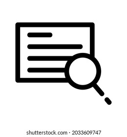 search icon or logo isolated sign symbol vector illustration - high quality black style vector icons
