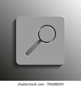 Search icon. Loupe.