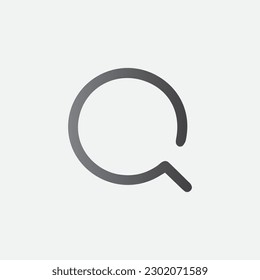 Search Icon Lup Editable Color