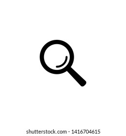 Search icon. Magnifier glass pictogram.