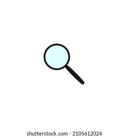 Search icon, magnifier, magnifying glass, loupe