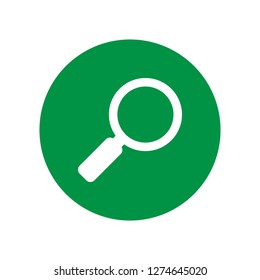 Search Icon. Magnifier Vector Illustration. Glass Sign. Magnifying Glass Symbol. Detailing Object Equipment.