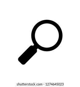 Search Icon. Magnifier Vector Illustration. Glass Sign. Magnifying Glass Symbol. Detailing Object Equipment.