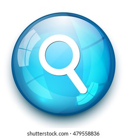 search icon, magnifying button 
